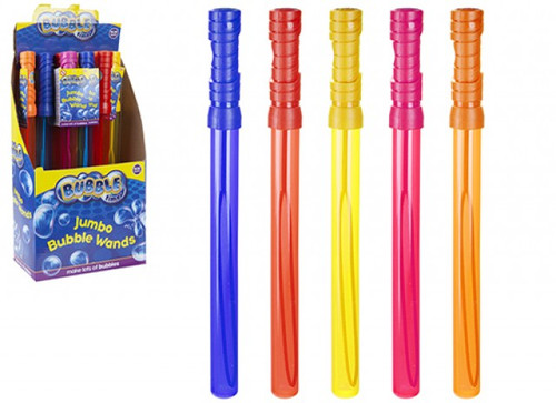 Giant Bubble Wand with Bubbles 14.5in Assorted Colours