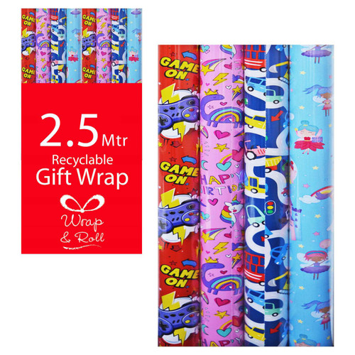 Fairies and Castles Giftwrap 2.5m