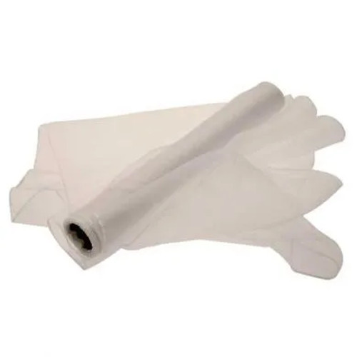 Organza Roll 40cmx9m White with Woven Edge