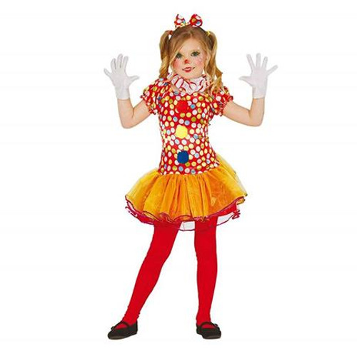 Little Girl Clown Age 10 to 12 Years