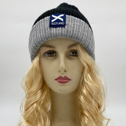 Wooly Hat with Scotland Embroidery HAT004