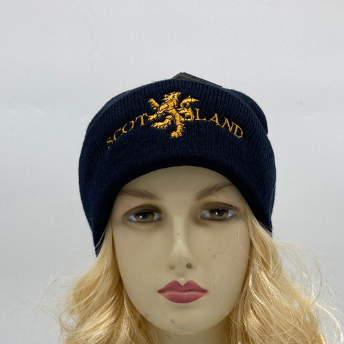 Wooly Hat with Scotland Embroidery HAT021