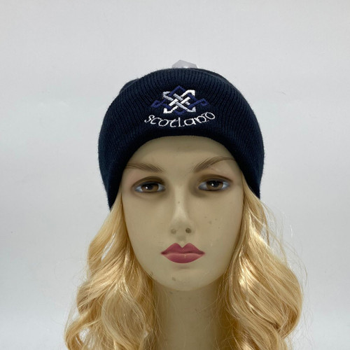 Wooly Hat with Scotland Embroidery HAT023
