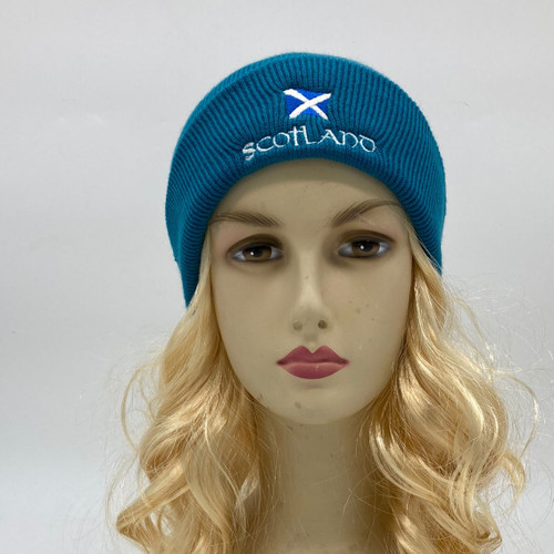 Wooly Hat with Scotland Embroidery HAT033