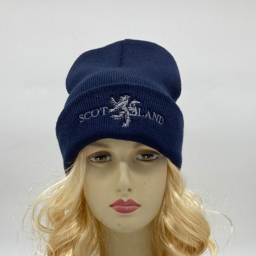 Wooly Hat with Scotland Embroidery HAT038