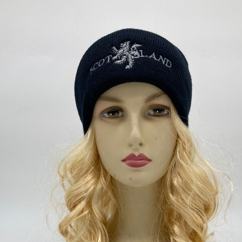 Wooly Hat with Scotland Embroidery HAT044