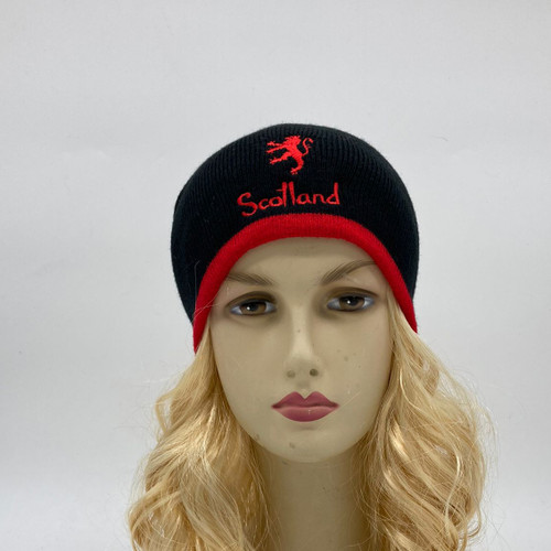 Wooly Hat with Scotland Embroidery HAT057