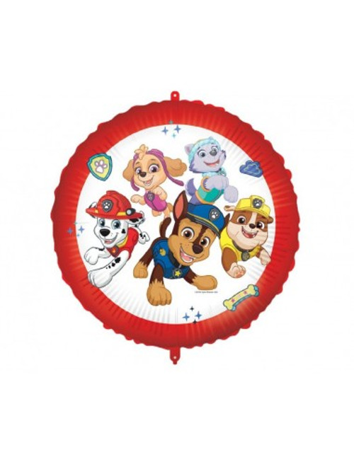 H100 18in Foil Balloon Paw Patrol Ready For Action