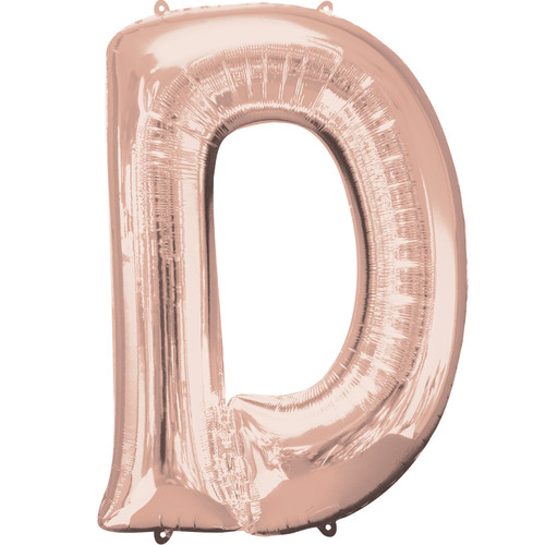 Air Fill Balloon Rose Gold D