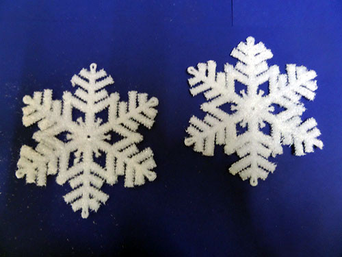 Snowflakes 19cm Pack 2