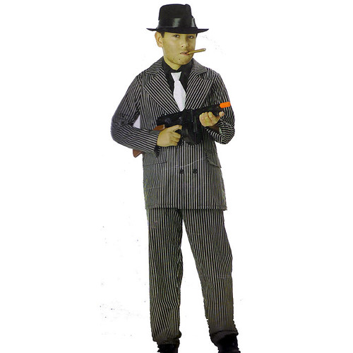 Gangster 20s Pinstripe Age 4 to 6