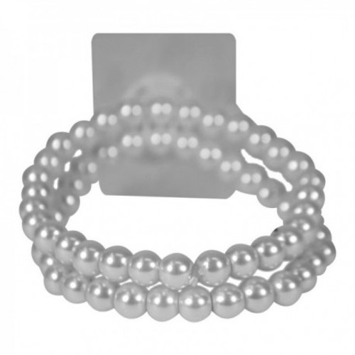 Sweet Pea Corsage Bracelet White 2Pk