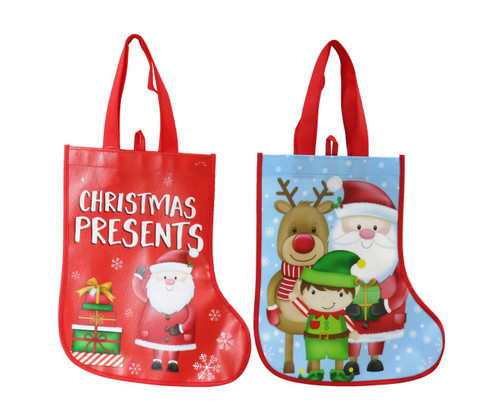 SHOPPER BAG STOCKING Choose from 2 assorted styles