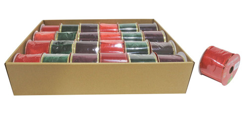 RIBBON CLASSIC VELVET 63mm x 2.7m CHOICE OF 3 STYLES