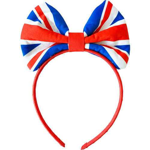 GB Flag Bow Headband