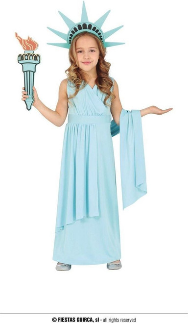 Statue of Liberty Costume Age 5 to 6 Years