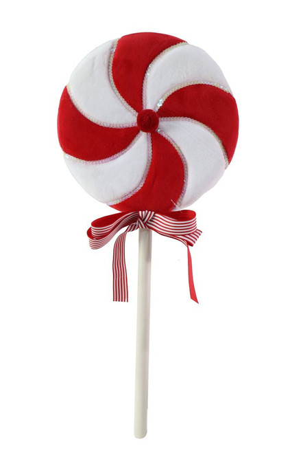 Velvet Lollipop Pick with Sequins 60cm