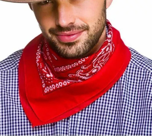 Cowboy Bandana Red