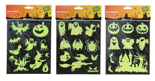 Glow in the Dark Spooky Stickers