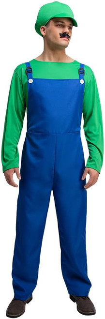 Funny Workman Green and Blue Medium