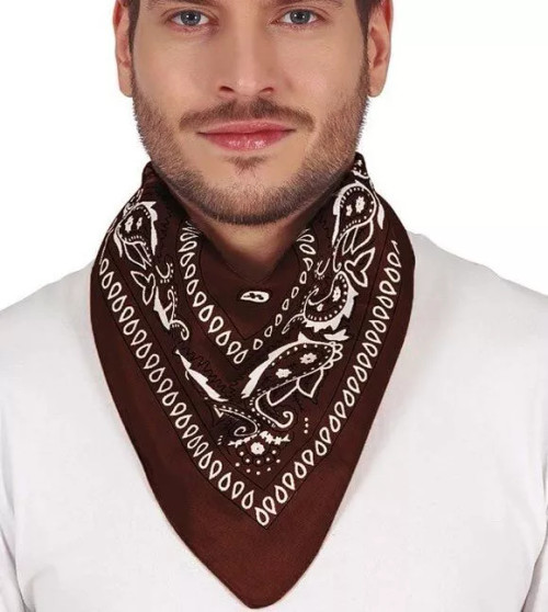 Cowboy Bandana Brown