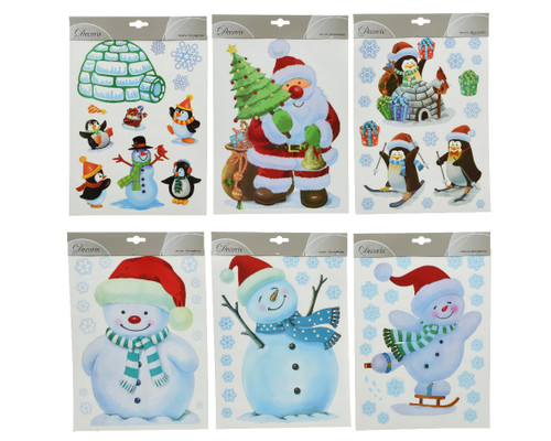 Christmas Window Decoration Choice of 6 designs