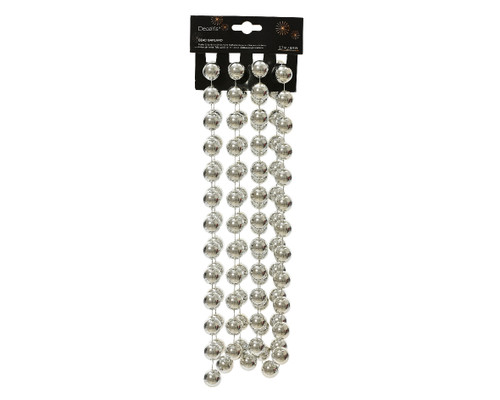 Bead Garland Silver 2cm x 270cm