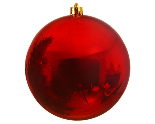 Bauble Red 20cm Shatterproof