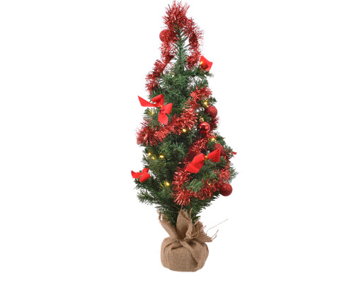 60cm LED Red Decoration Tree BO