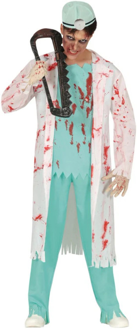 Zombie Doctor Tween Size Tween Large