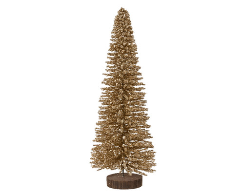 60cm Glitter tree Gold