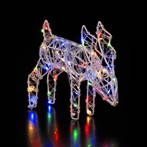 Spun Acrylic Multi Colour Deer
