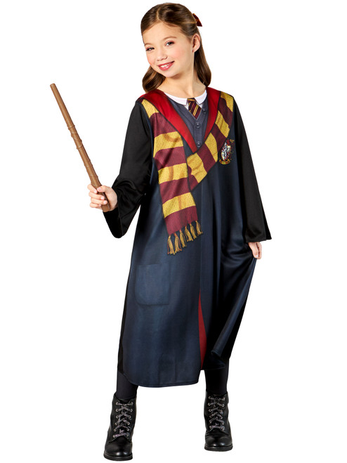 Hermione Deluxe Kit Incl Robe Hairbows and Wand M Age 9 to 10 Years