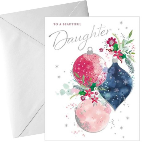Christmas Card To a Beautiful Daughter