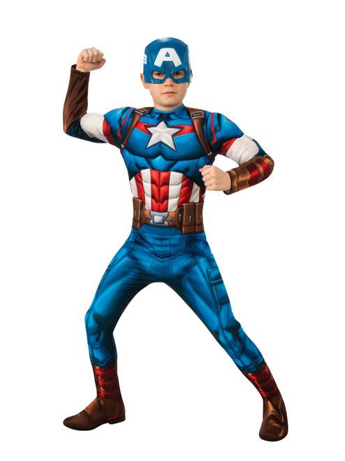 Deluxe Captain America M Age 9 to 10