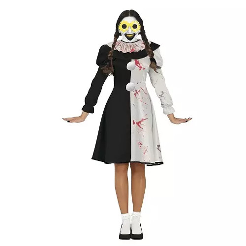 Terror Clown Lady Medium Size 38 to 40
