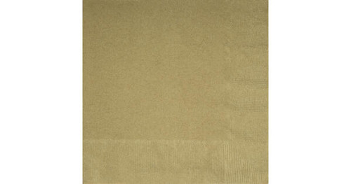 Lunch Napkins Gold 2Ply Pk20