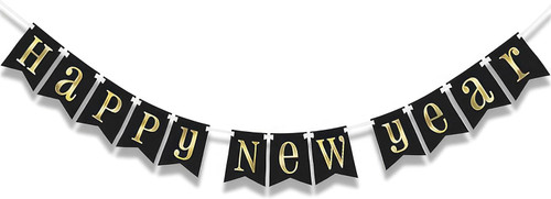 Happy New Year Banner 7ft