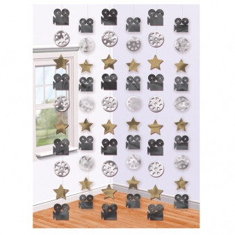Hollywood String Decoration 6Pcs