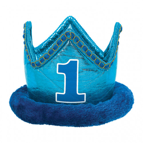 Baby Boy 1st Birthday Crown
