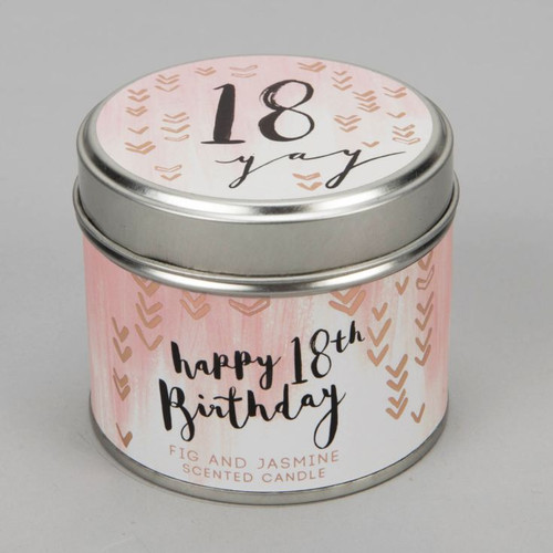 Luxe 18th Birthday Scented Candle