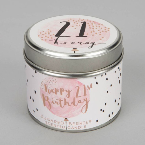 Luxe 21st Birthday Scented Candle