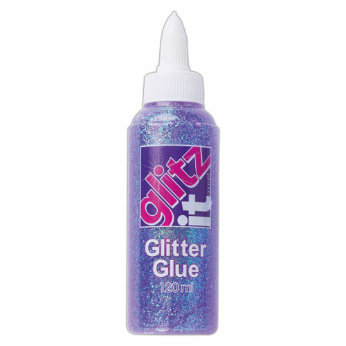 Glitter Glue 120ml Sale Royal Purple