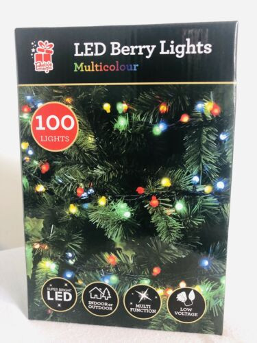 100 LED Berry Lights Multi Colour