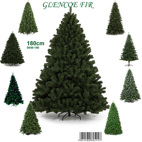 Glencoe 6ft tree Met Stand