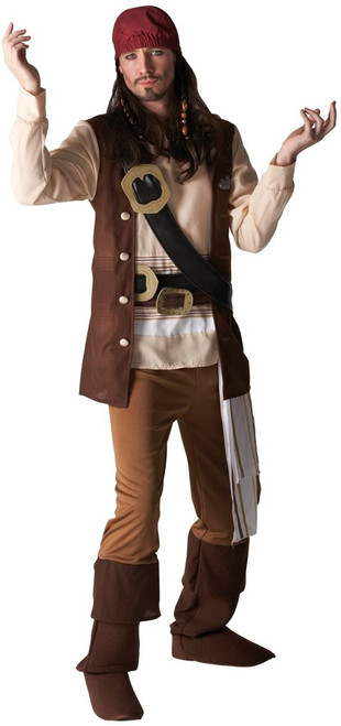 Captain Jack Sparrow  XL Fits Chest 42 to 46in