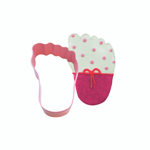 Cookie Cutter Baby Foot Pink