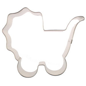 Cookie Cutter Metal Baby Pram