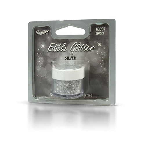Edible Glitter Silver