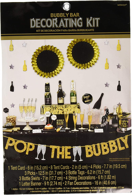 Bubbly Bar Decorating Kit